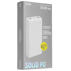 Портативный аккумулятор TFN Solid 30 PD 10329 - фото 554