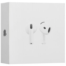 Наушники TWS Apple AirPods 4 белый 10341 - фото 575