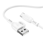 Кабель USB - Type-C Borofone BX91, 1.0м, 3.0A, цвет: белый 10492